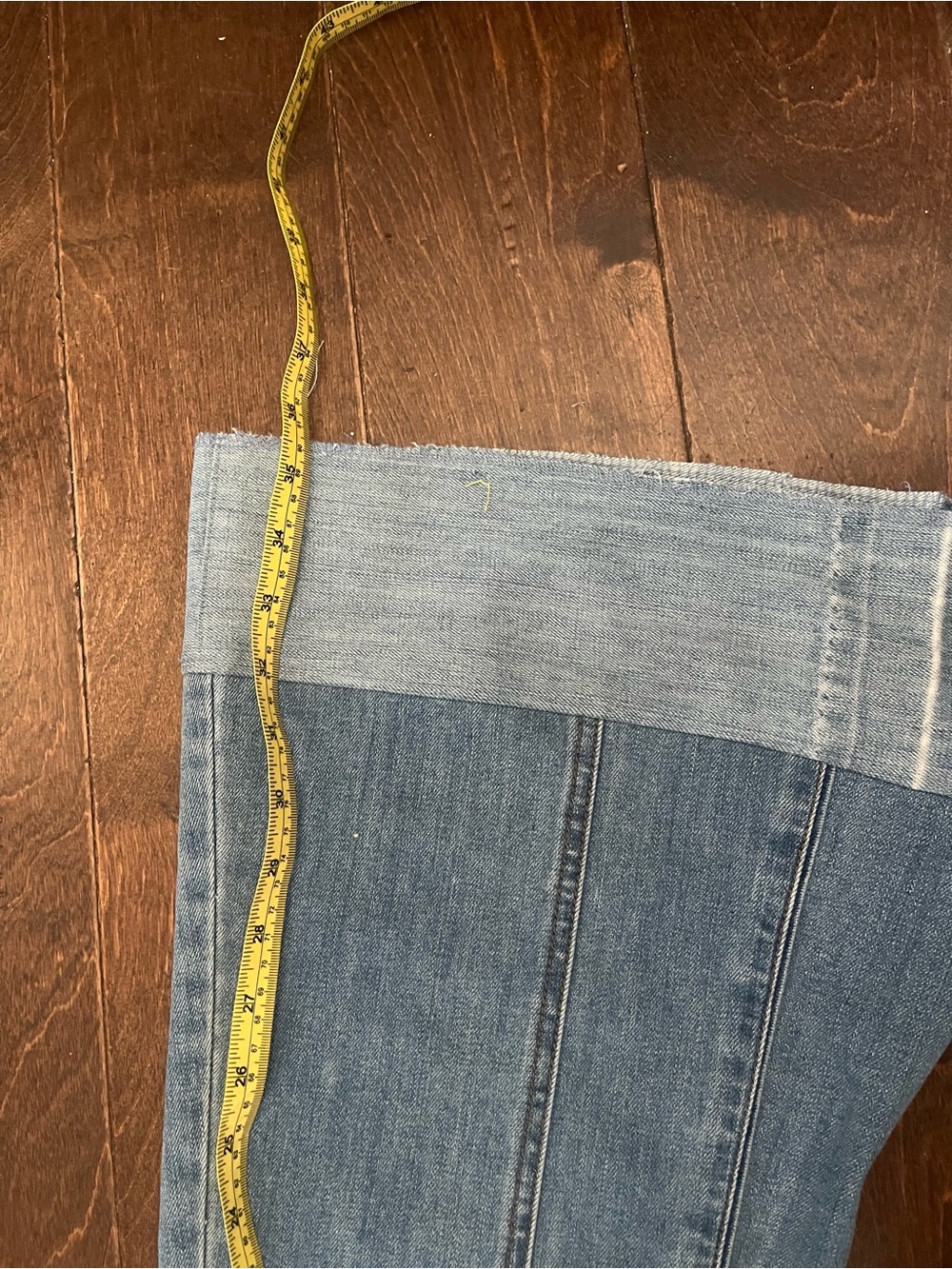 Rare Free People Willow flare Jean sz 27 tall - Picture 10 of 12